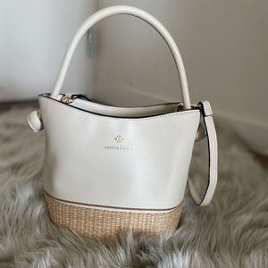 Nanette lepore white bucket bag
